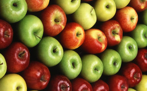 Hidden benefits for apple-eaters